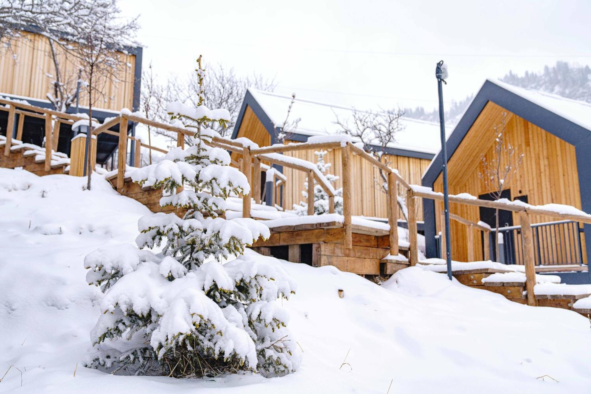 Qazaq Auyl Eco Hotel Ałma Ata Zewnętrze zdjęcie